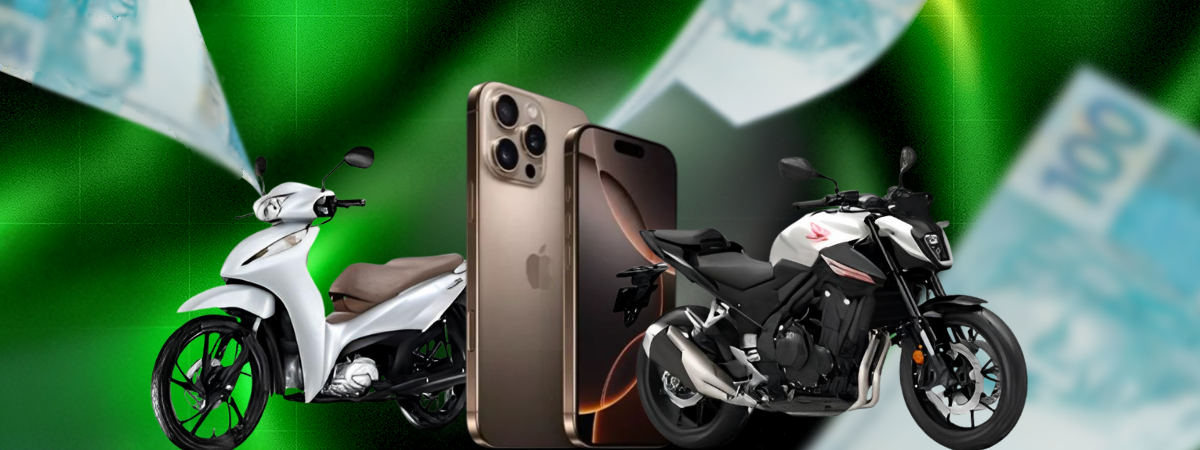 MEGA CHANCE SONHO DE CONSUMO🖤💰 - R$25,00 - 10X MAIS CHANCES DE PRÊMIOS DE ATÉ R$48.000,00!